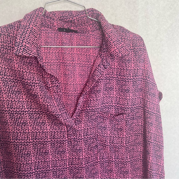 pleione blouse Top XL Short Sleeve - Picture 3 of 6